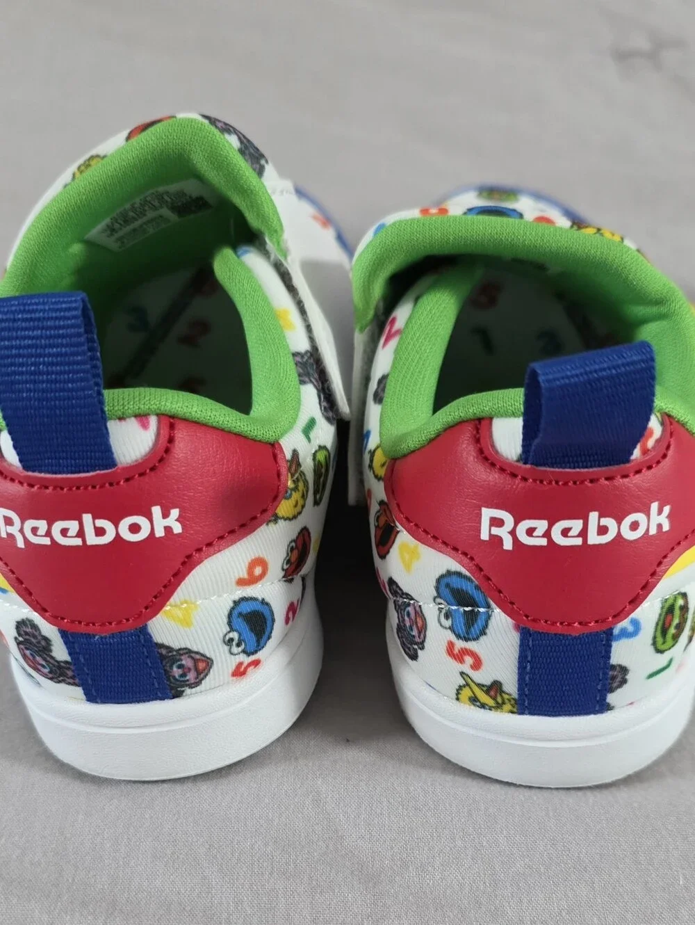 Reebok Kids Reebok x Sesame Street Club C Revenge Slip On Sneakers Hook & Loop 9
